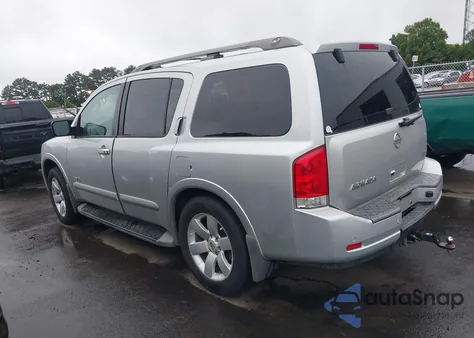 2008 Nissan Armada Le z USA, uszkodzony, nr VIN 5N1AA08C38N604023